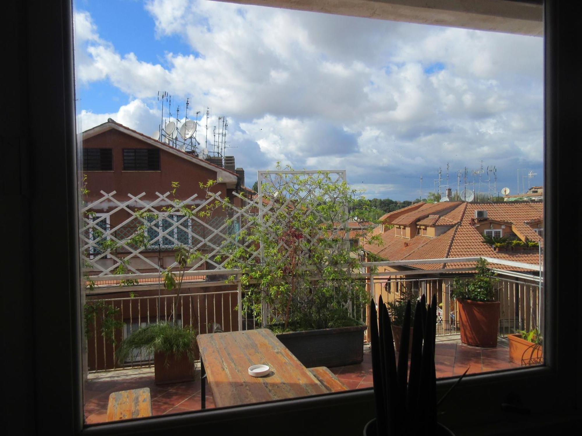 Rooftop Appia Antica,Silenzioso Riservato Two Bedrooms Two Bathrooms Рим Экстерьер фото